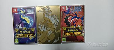 Pokémon Scarlatto e Pokémon Violetto + Steelbook 