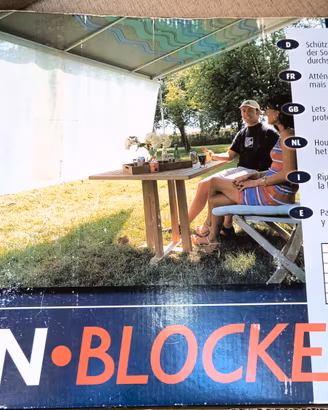 Telo sun blocker 430 x 140 x tendalino camper