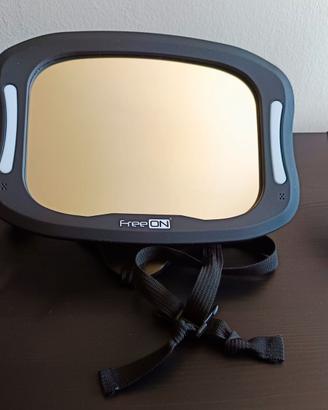 Specchietto Retrovisore Auto con Led e Telecomando