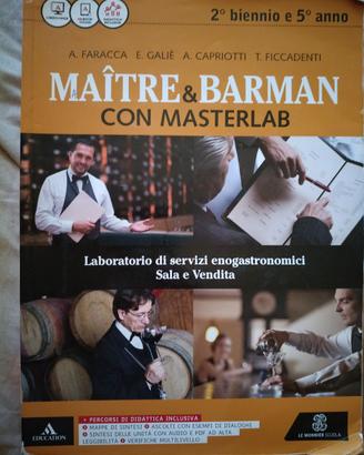 sala e venfita maître e barman  