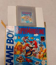 Super mario land game boy con scatola e manuali