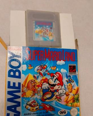 Super mario land game boy con scatola e manuali