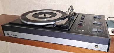 Anni 70, giradischi vintage e vinile