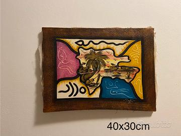 Quadro dipinto a mano