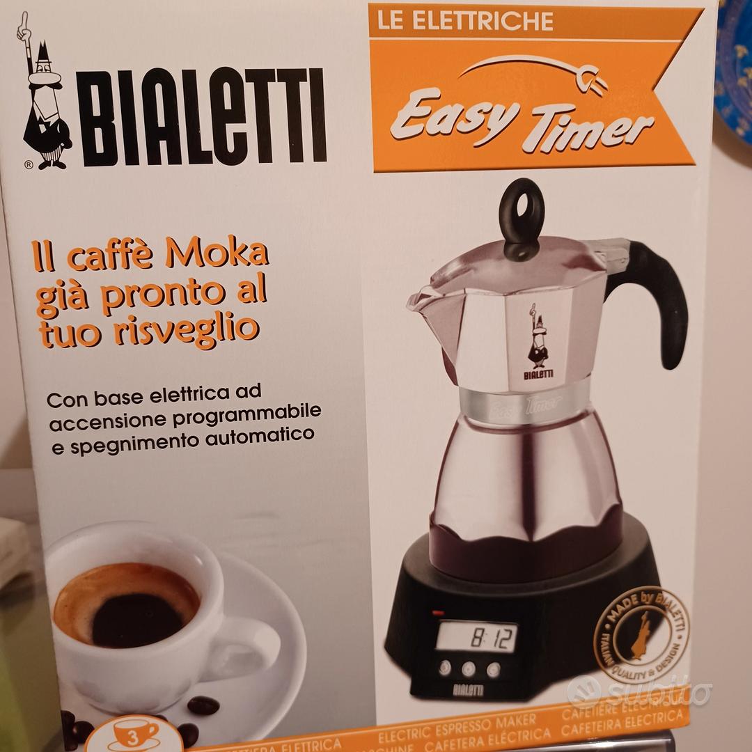 Caffettiera Bialetti Easy Timer 3 tazze - Elettrodomestici In vendita a Roma