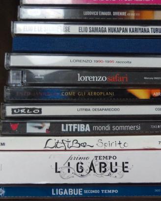 MUSICA ITALIANA 39 CD LOTTO CD BOX COFANETTI