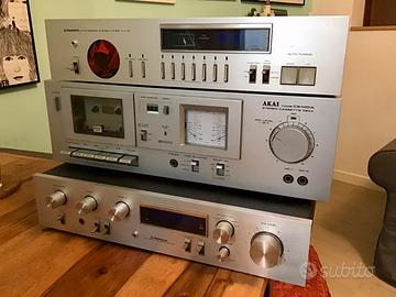 Hi-Fi Vintage Pioneer +Akai- Anche separati