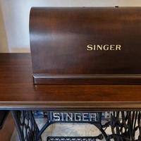 Singer - Macchina da cucire a pedale funzionante