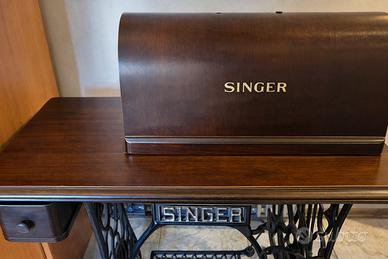 Singer - Macchina da cucire a pedale funzionante