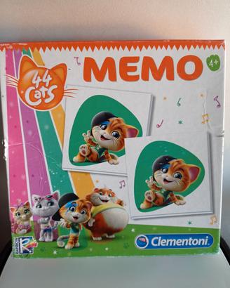 gioco memo 44 gatti Clementoni 