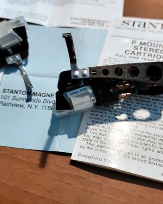 Coppia Stanton 720 DJ  U.S.A. +Conchiglie+Puntine