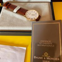 Orologio baume & mercier classima anni 90 oro 18kt