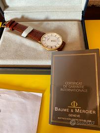 Orologio baume & mercier classima anni 90 oro 18kt