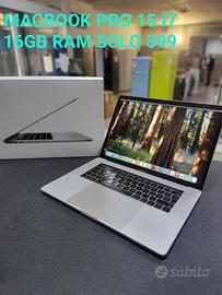 APPLE MACBOOK PRO 15 I7 RAM 16GB SEQUOIA SOLO 599