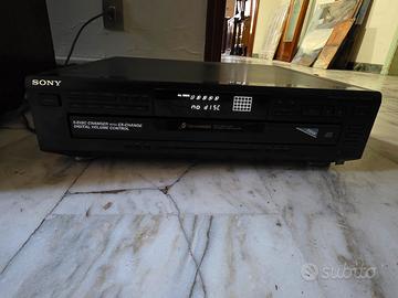 Lettore CD Vintage Sony CDP-CE415 – 5 cd