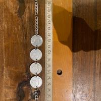 Bracciale antico con monete vere e originali