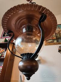 2 lampadari rustici