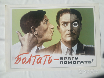 Stampa Pop Art Manifesto Unione Sovietica