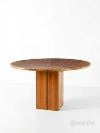 Tavolo Artona in Radica Afra Tobia Scarpa anni 70