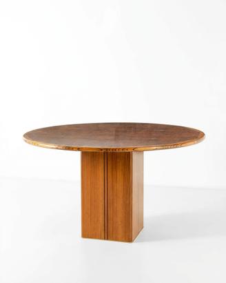 Tavolo Artona in Radica Afra Tobia Scarpa anni 70