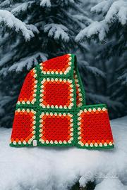 Balaclava realizzato all' uncinetto 