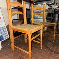 Sedie in legno