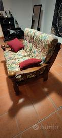 DIVANO LEGNO MASSELLO