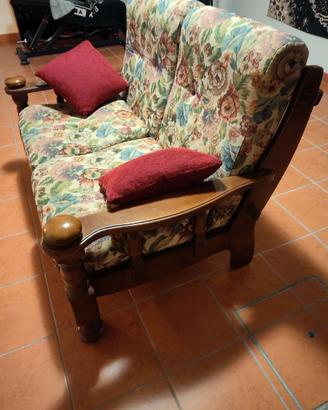 DIVANO LEGNO MASSELLO