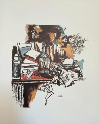 Litografia di Renato Guttuso