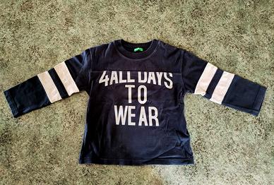 maglia Benetton 2/3 anni