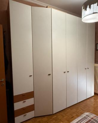 Cameretta completa letto armadio scrivania