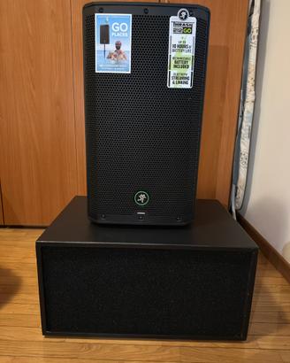 Subwoofer 2x10 pollici attivo