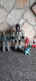 Set di giocattoli robot vintage 