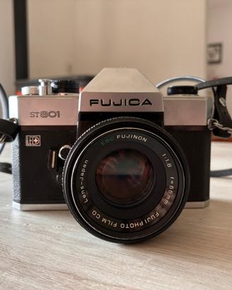 Fujica ST801 + fujinon 55mm 1.8