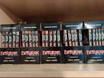 BERSERK SERIE NERA, COMPLETA (RARA-LEGGI SOTTO)