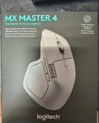 Logitech MX Master 4 Bianco