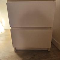 Comodino / 2 cassetti MALM di IKEA