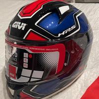 Casco Givi 50.6 Sport Deep Blu Rosso