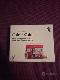 Café bar gioco in legno