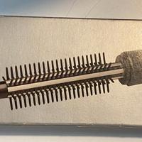 spazzola elettrica, piastra ceramica per capelli