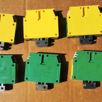 Morsetto di terra, 50mmq, giallo verde