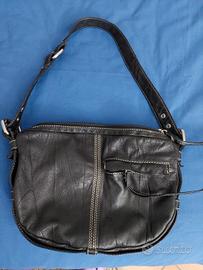 Borsa Segue con cerniera, colore nero