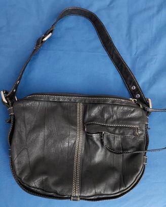 Borsa Segue con cerniera, colore nero