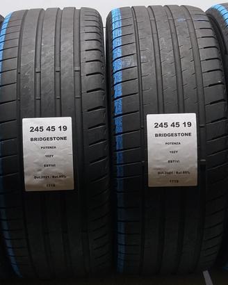 4 GOMME 245 45 19 BRIDGESTONE A1719