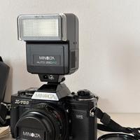 Minolta X-700 + MD Rokkor 50mm f/1.7 + Flash 280PX