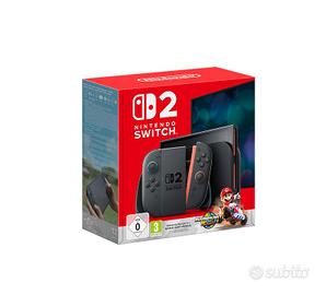 Nintendo Switch 2 Mario Kart+cover+gioco+2joycon