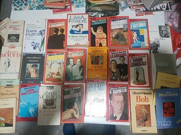 Lotto 28 libri Saggistica Narrativa Moravia Platon