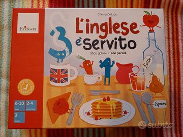 Gioco educativo L'inglese è servito Erickson 
