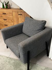Poltrone grigio scuro