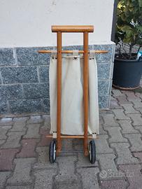 carrellino porta spesa vintage